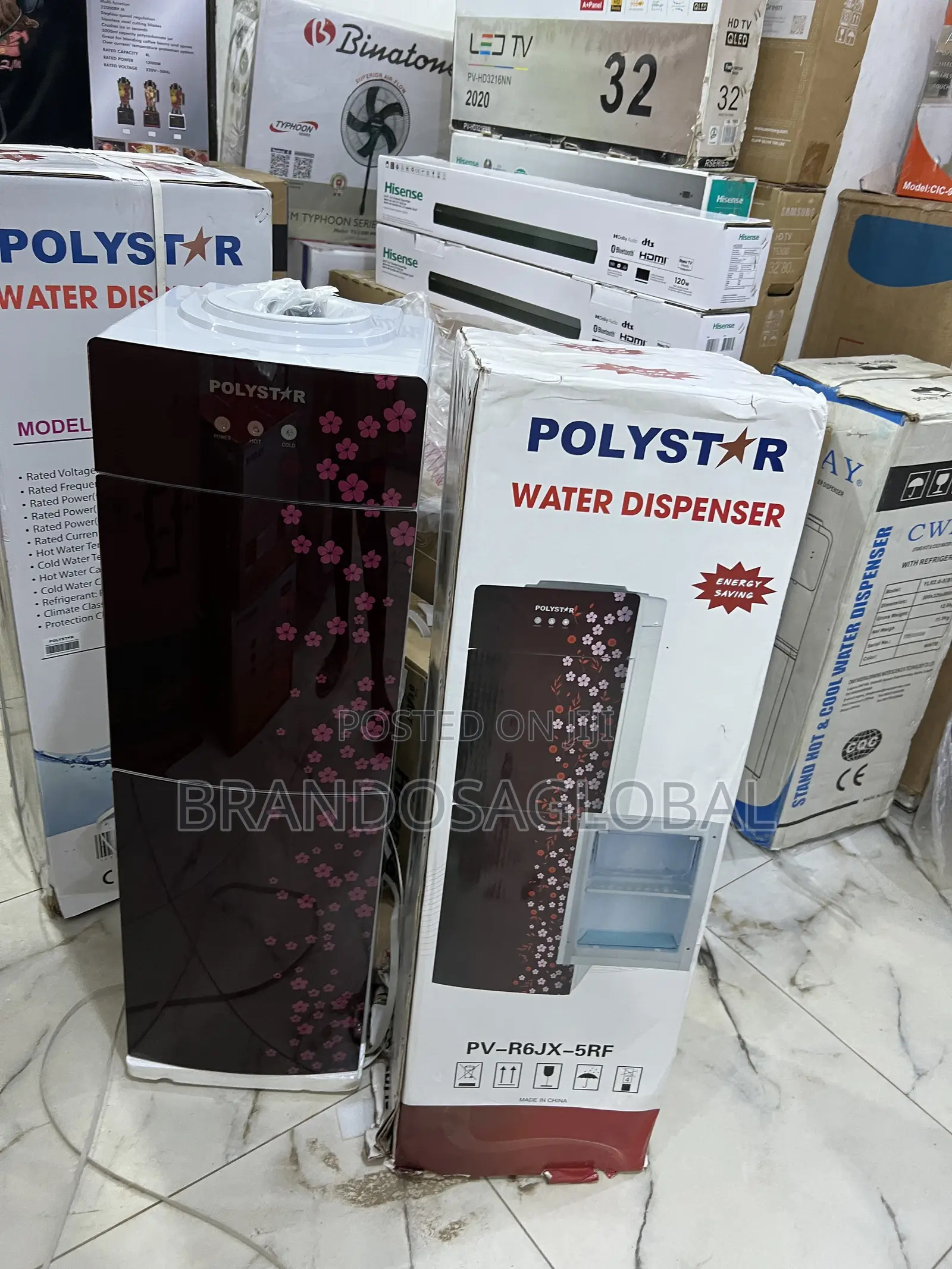 Polystar Dispenser Pv-R6jx-5r | Large Storage | Premium Build Quality