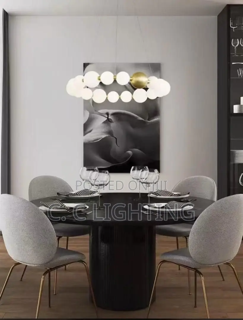 Postmodern Chandelier Art Living Room Lights