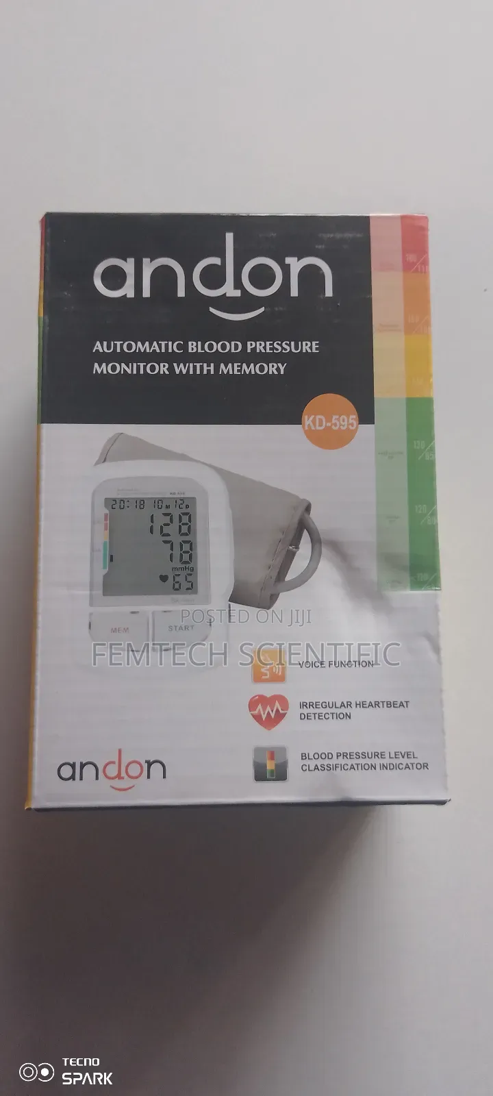 Andon Blood Pressure Monitor
