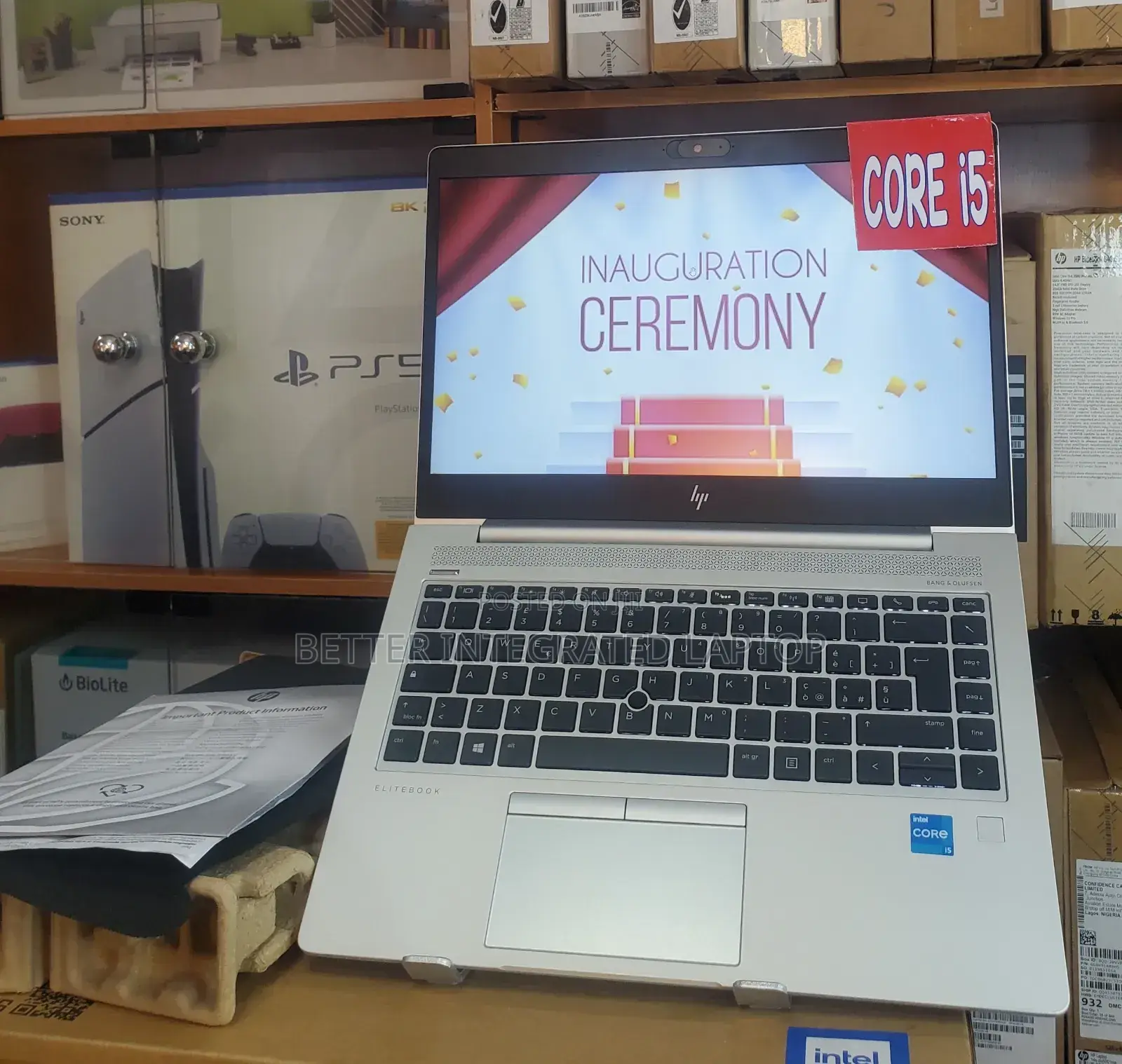 New Laptop HP ProBook 650 G7 8GB Intel Core i5 SSD 256GB