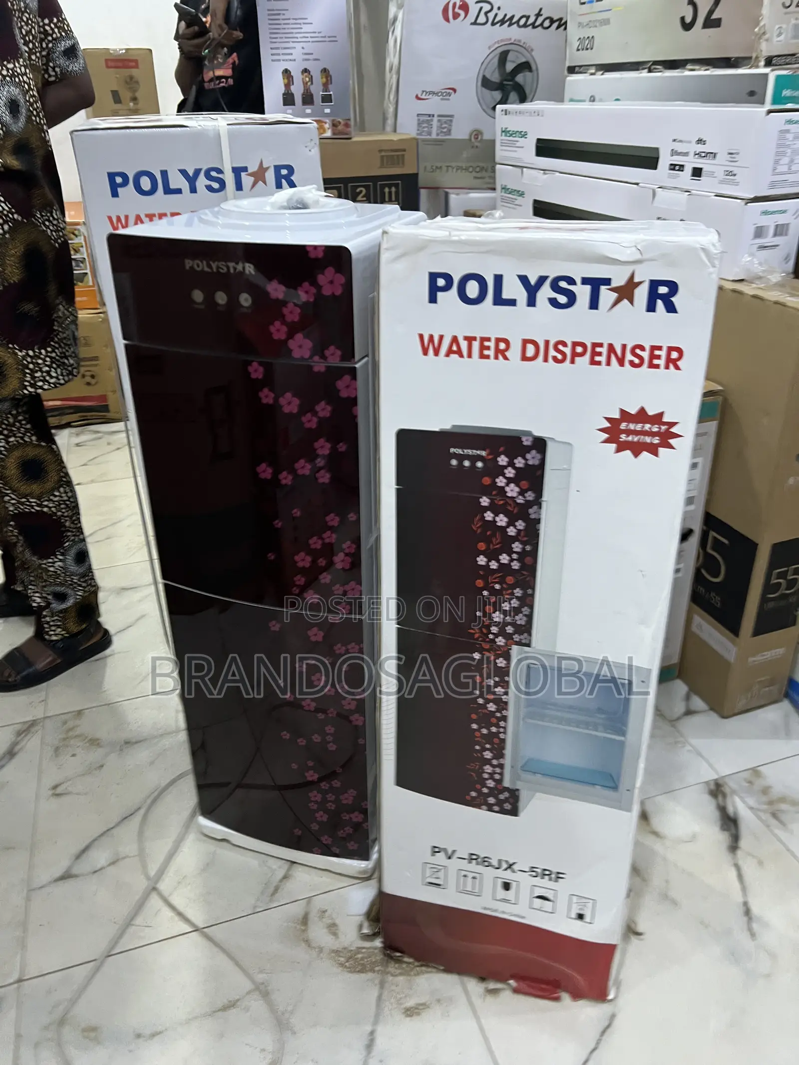 Polystar Hot Cold Water Dispenser Pv-R6jx-5rf | Cooling Technology