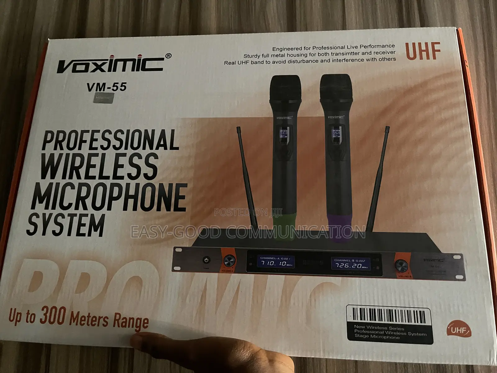 Voximic Vm-55 Professional Wireless Microphone
