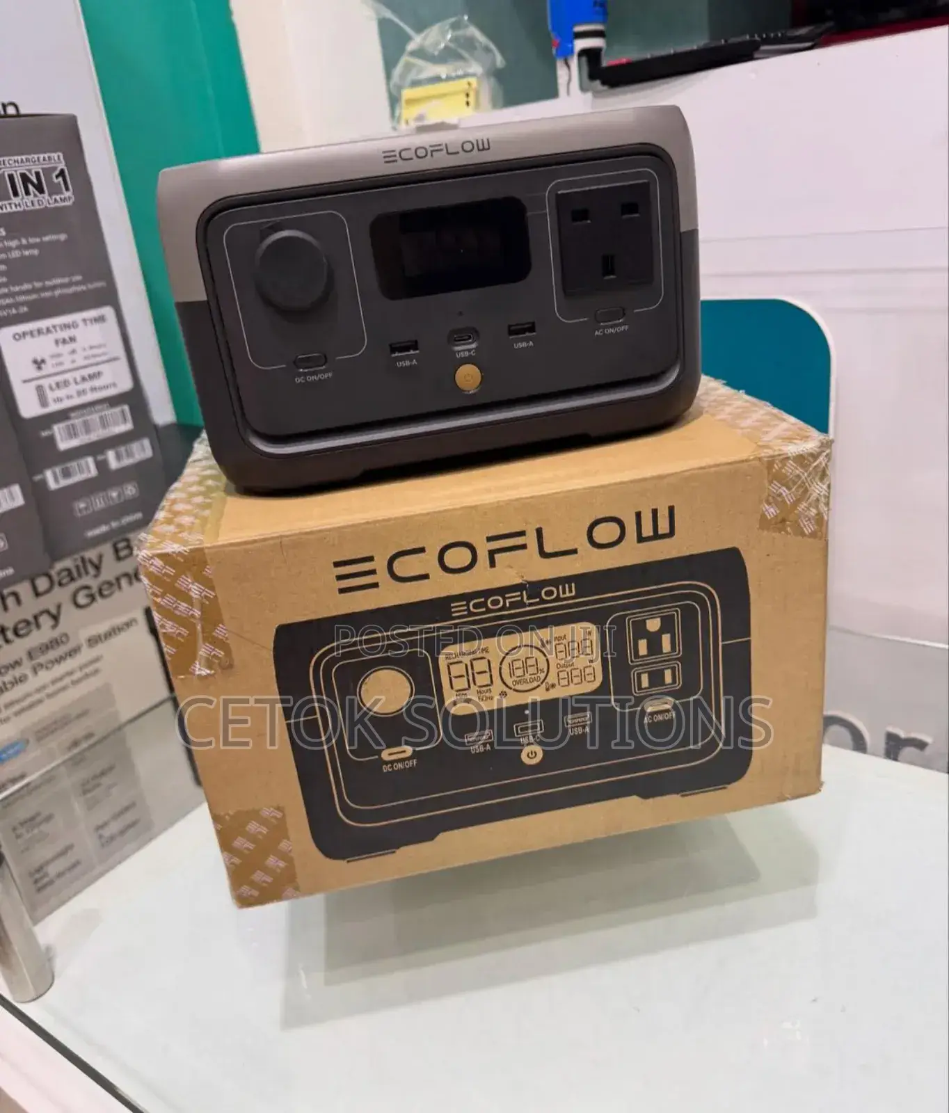 Ecoflow River 2 300watt Power Station 5yrs Warranty