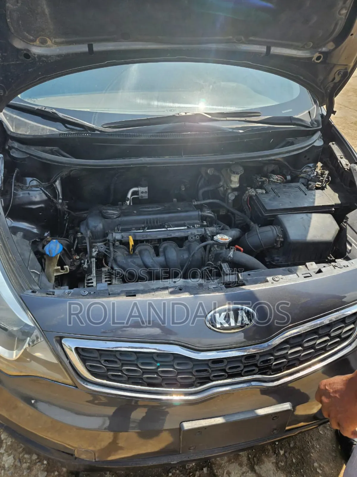 Kia Rio EX 4dr Sedan (1.6L 4cyl 6A) 2012 Blue
