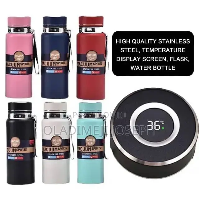 Stainless Steel Insulated Temperature Display Flask