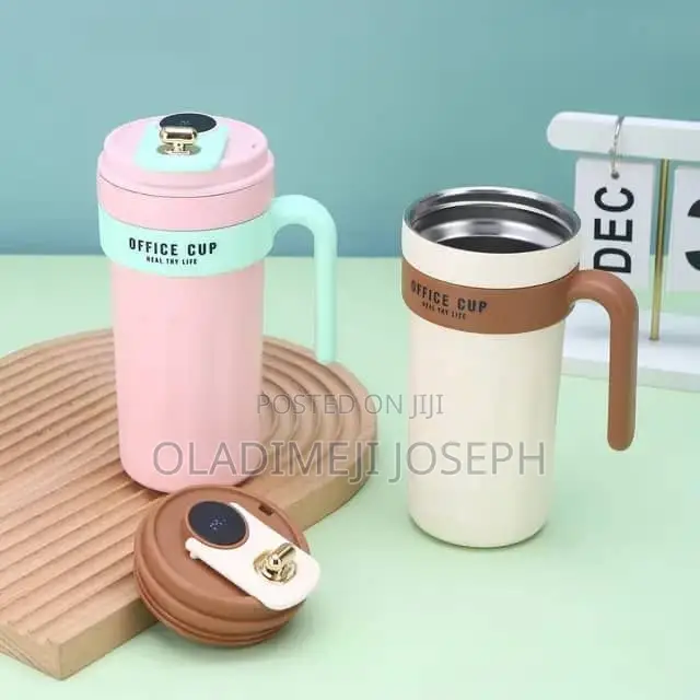 Stainless Steel Insulated Vacuum Bottle With Temperature Display