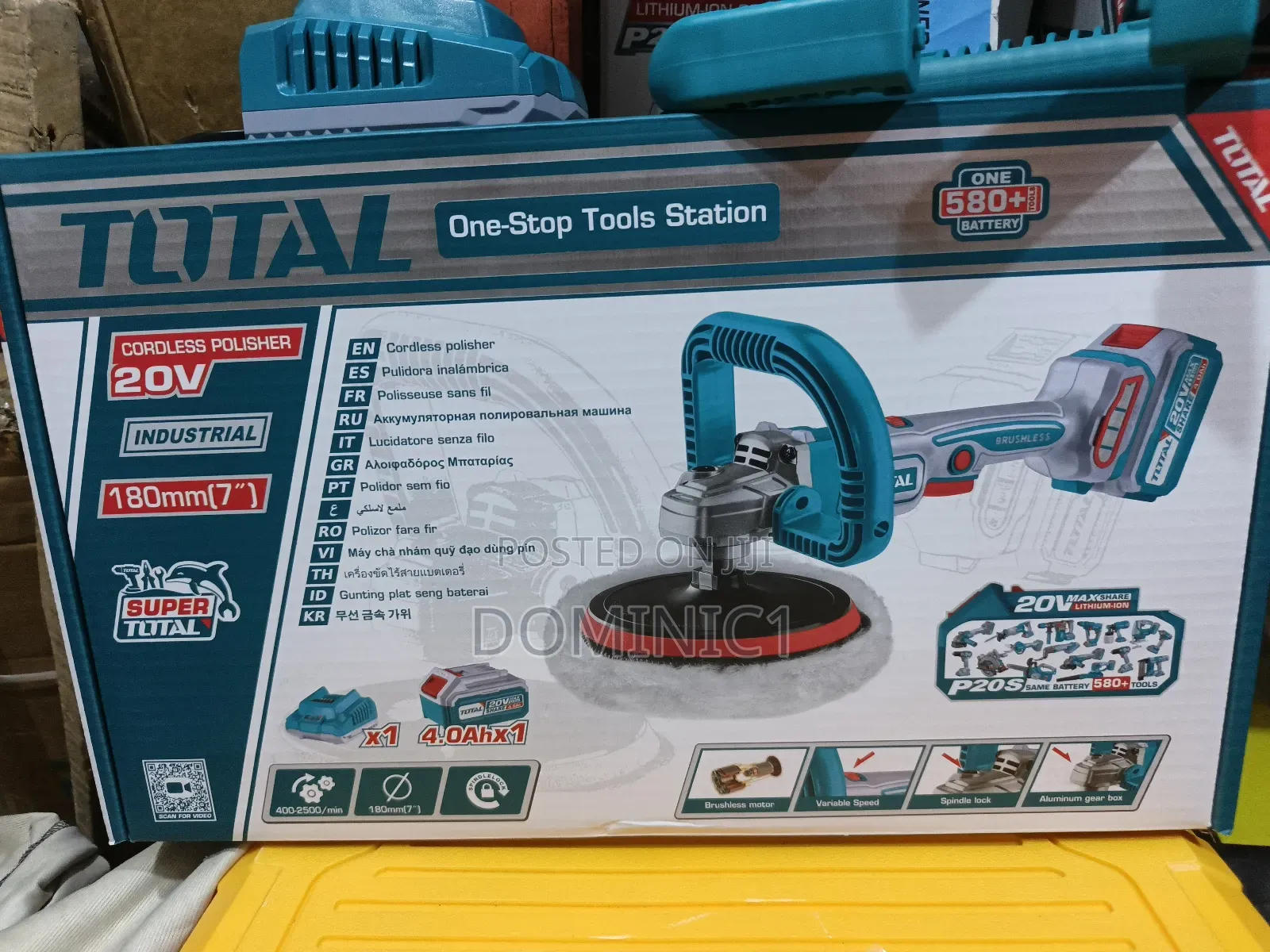 Total Cordless Polisher 20v