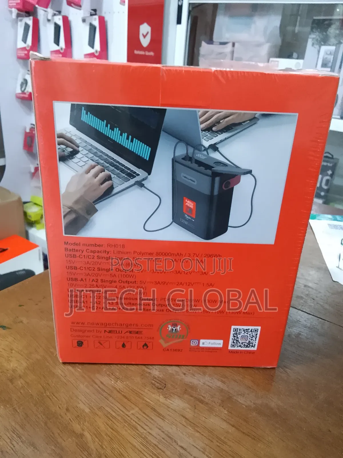 New Age Heavy Duty Fast Chargew Power Bank