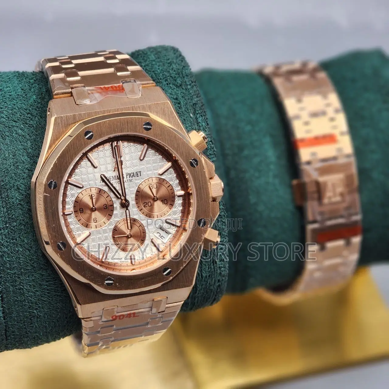 Audemars Piguet Quality Luxury Men Chain Strap Wristwatch