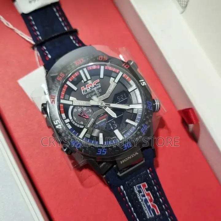 New Casio Edifice Quality Luxury Men Wristwatch