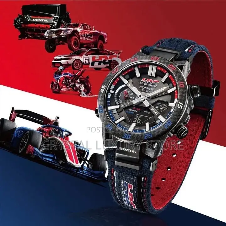 New Casio Edifice Quality Luxury Men Wristwatch