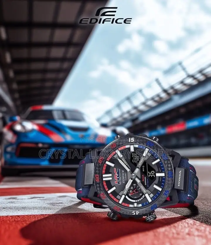 New Casio Edifice Quality Luxury Men Wristwatch