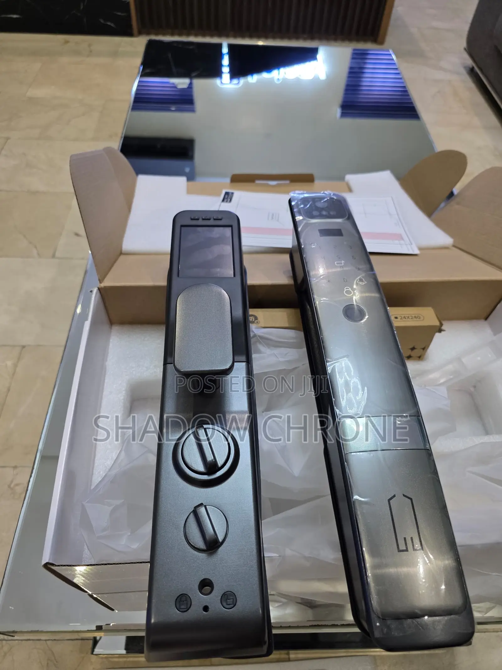 Biometric Security Door Lock – Tough, Silent & Smart