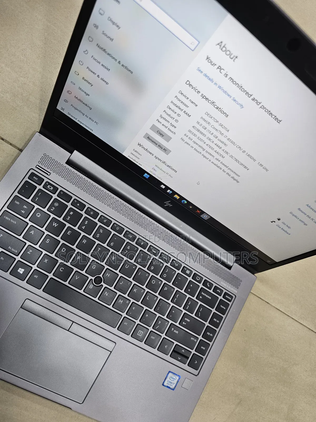 Laptop HP ZBook 14u G6 16GB Intel Core I7 SSD 512GB