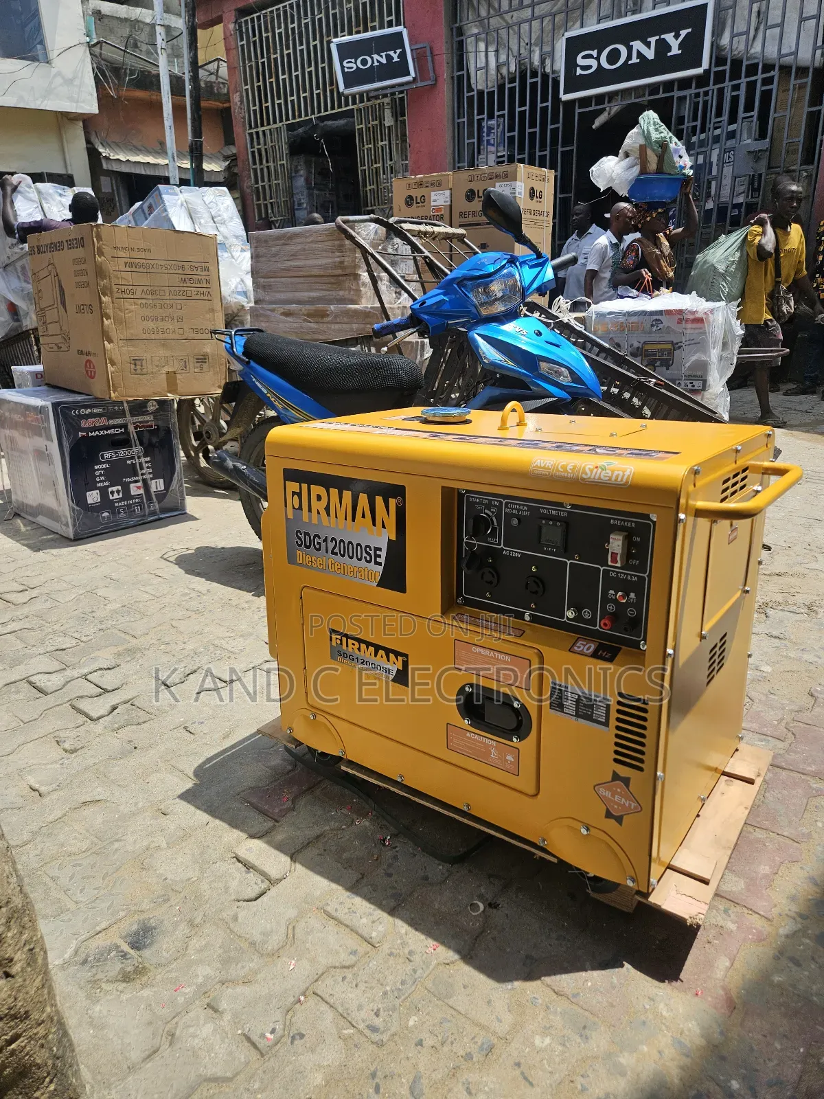 10kva Firman Diesel Soundproof Generator 100%Copper