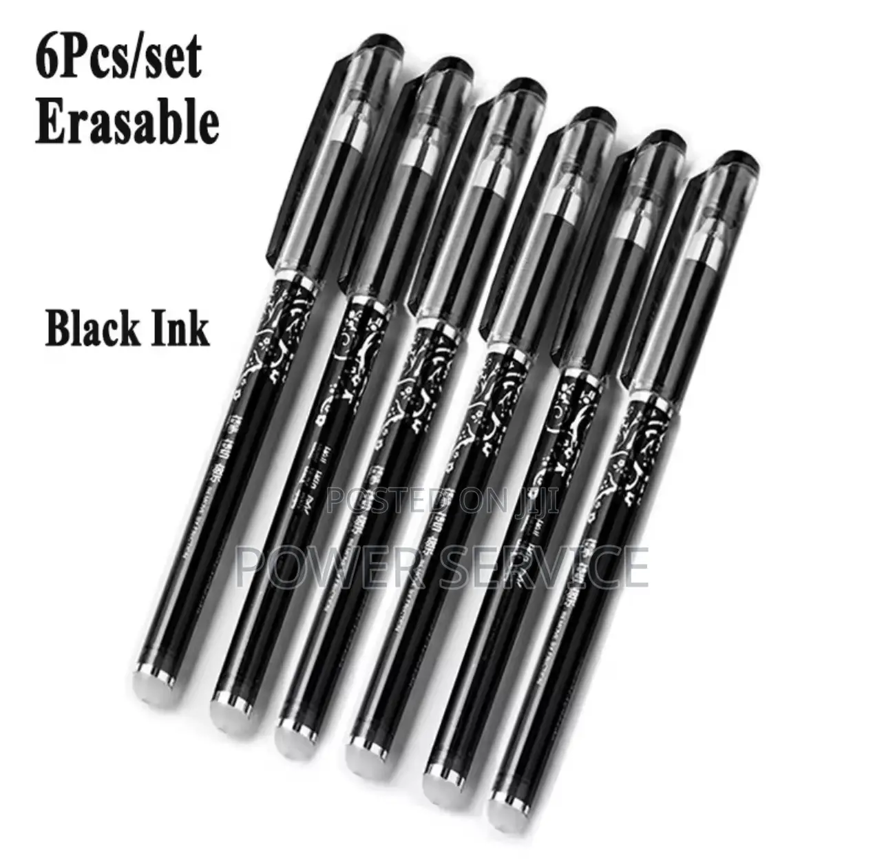 Erasable Gel Pen 6pcs Set