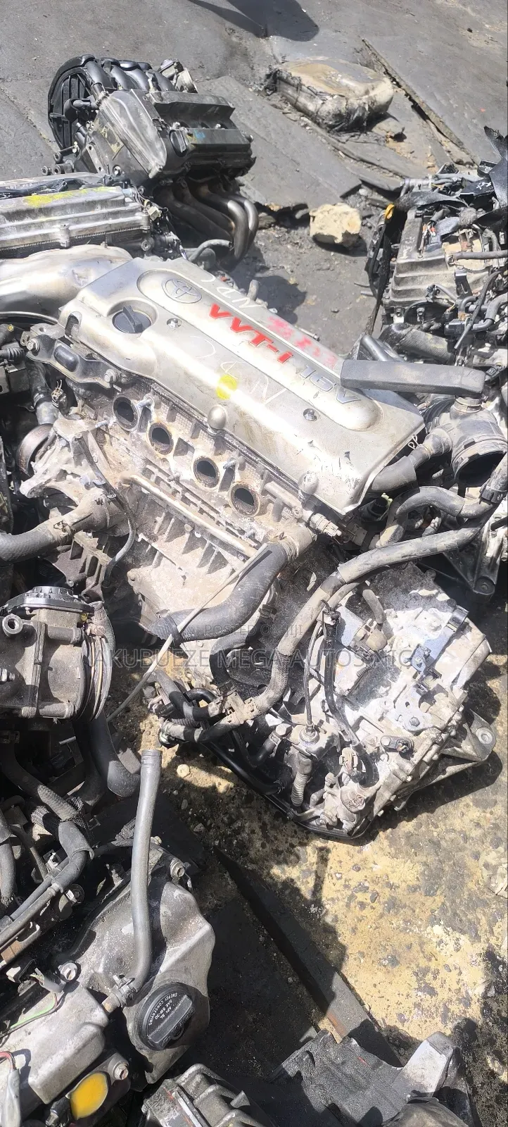 2az for Toyota Highlander 2005 Model 4 Plug  Engine and Gearbox
