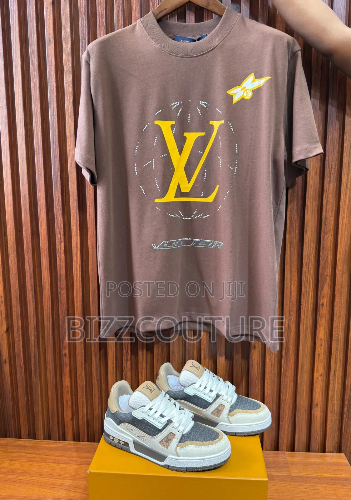 Original Louis Vuitton Embellished T-Shirts Available in Store