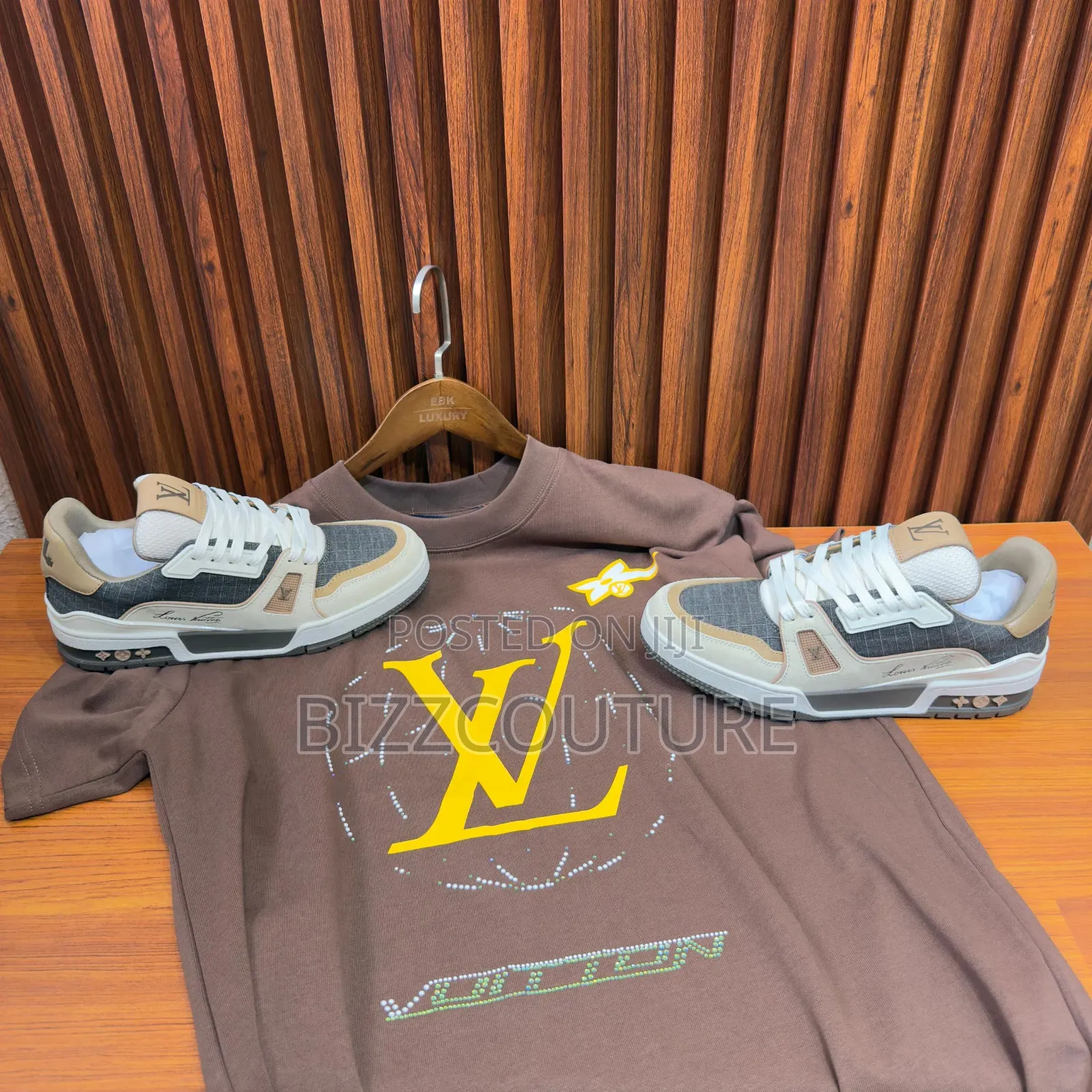 Original Louis Vuitton Embellished T-Shirts Available in Store
