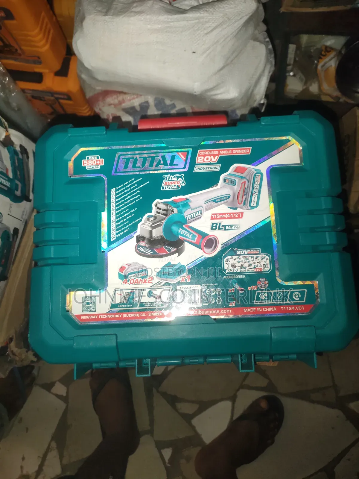 Total Cordless Grinder