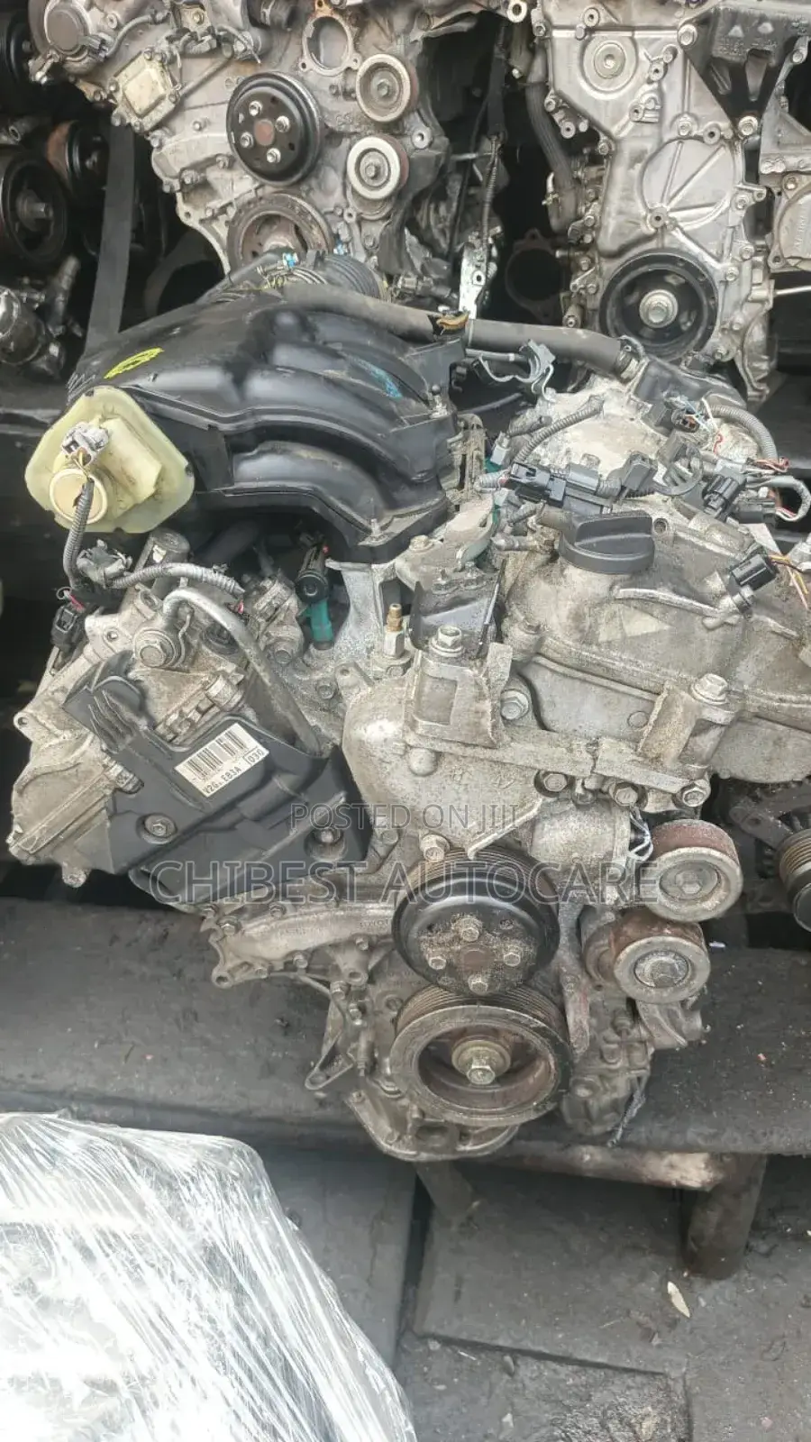 Complete Engine and Gearbox for Toyota Highlander 13pins 2010 Model