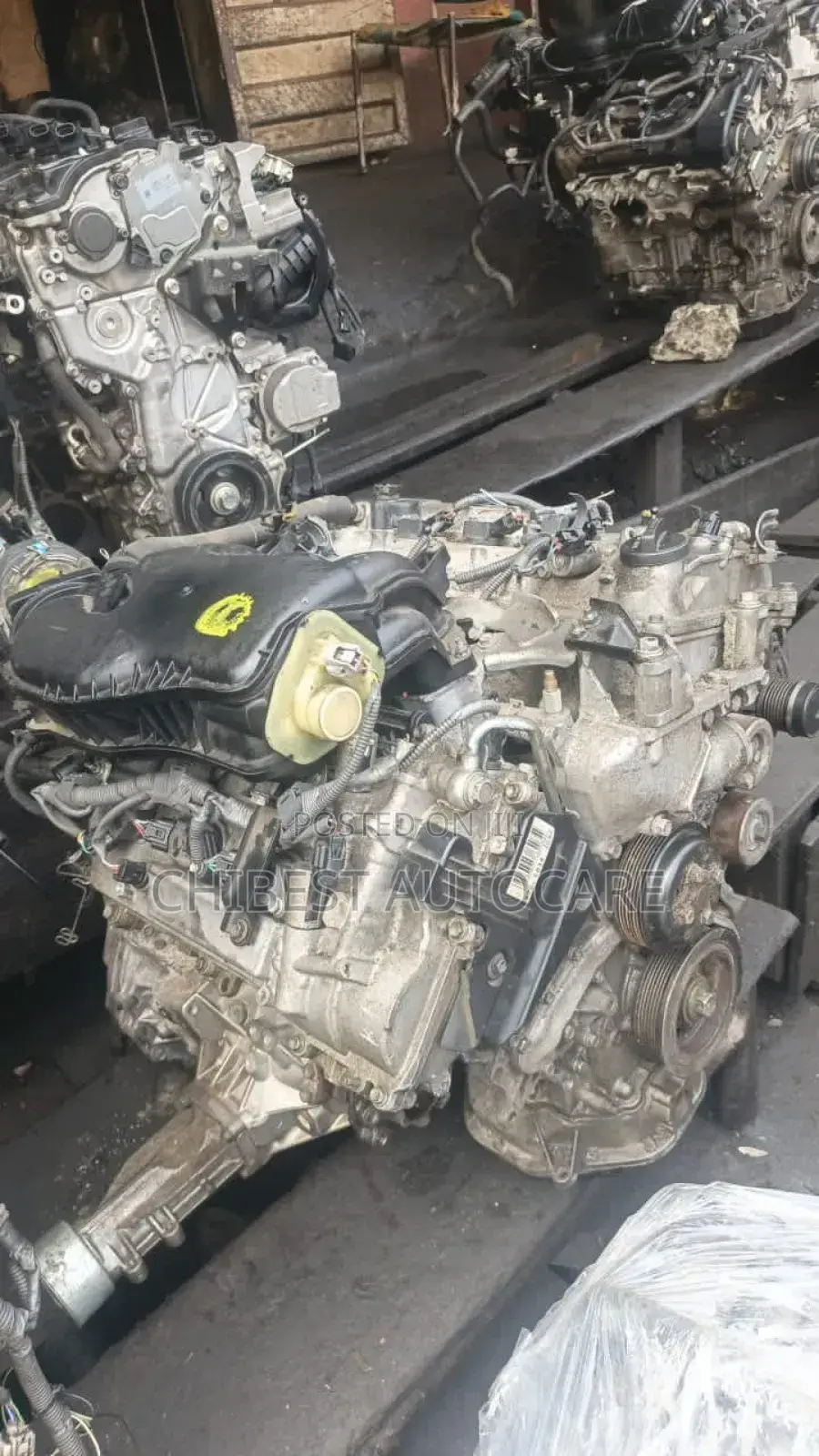 Complete Engine and Gearbox for Toyota Highlander 13pins 2010 Model