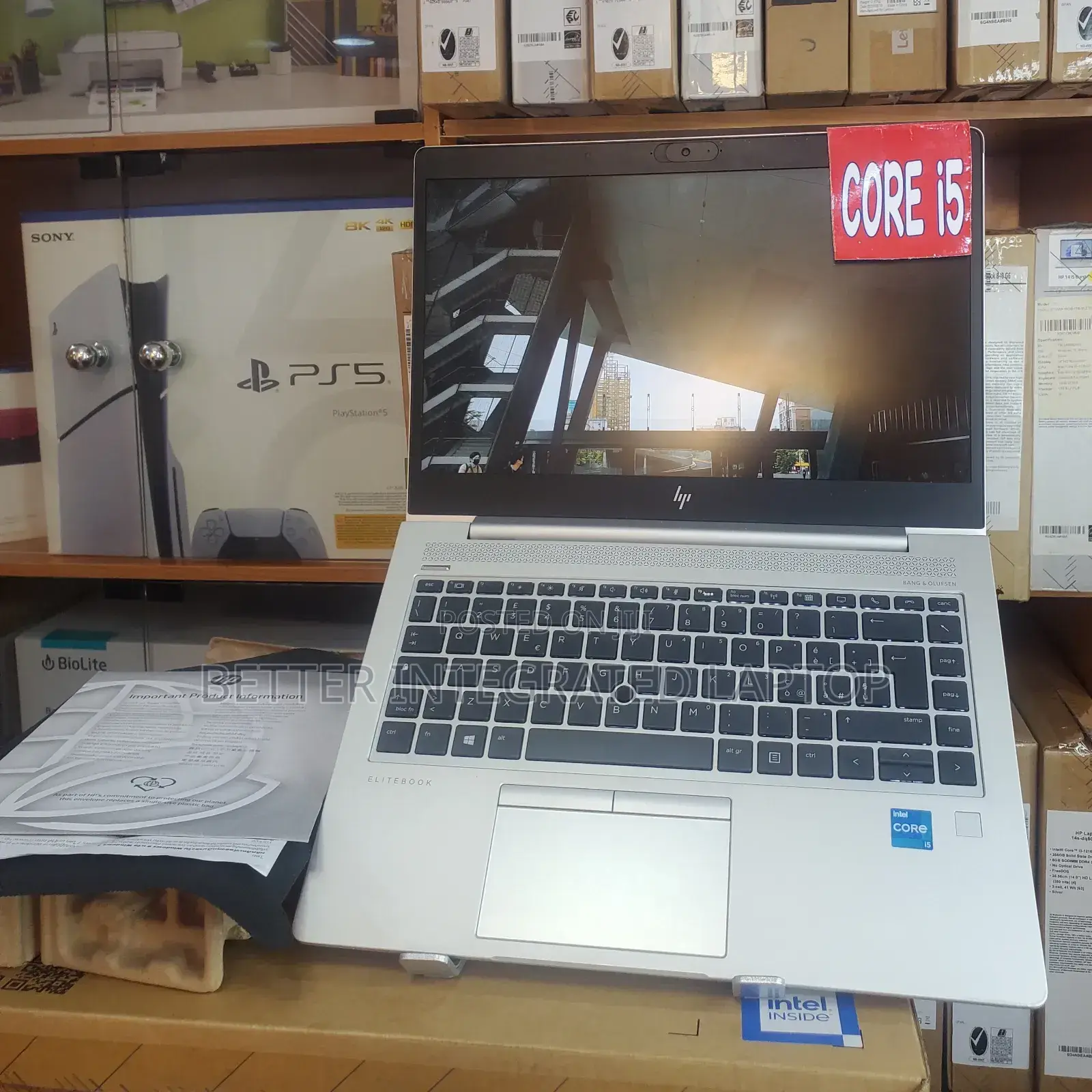 New Laptop HP ProBook 655 G1 8GB Intel Core i5 SSD 256GB