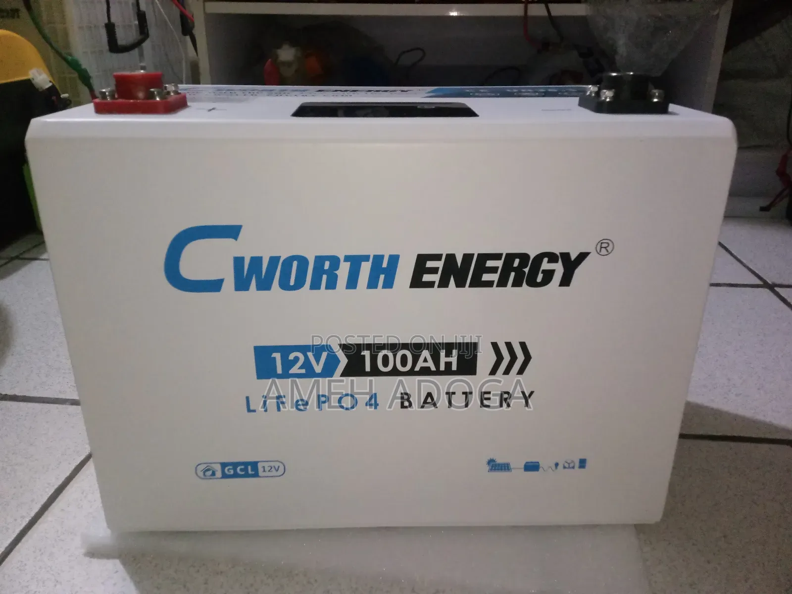 Cworth 12v 1.3kwh Lithium Battery With Free Delivery
