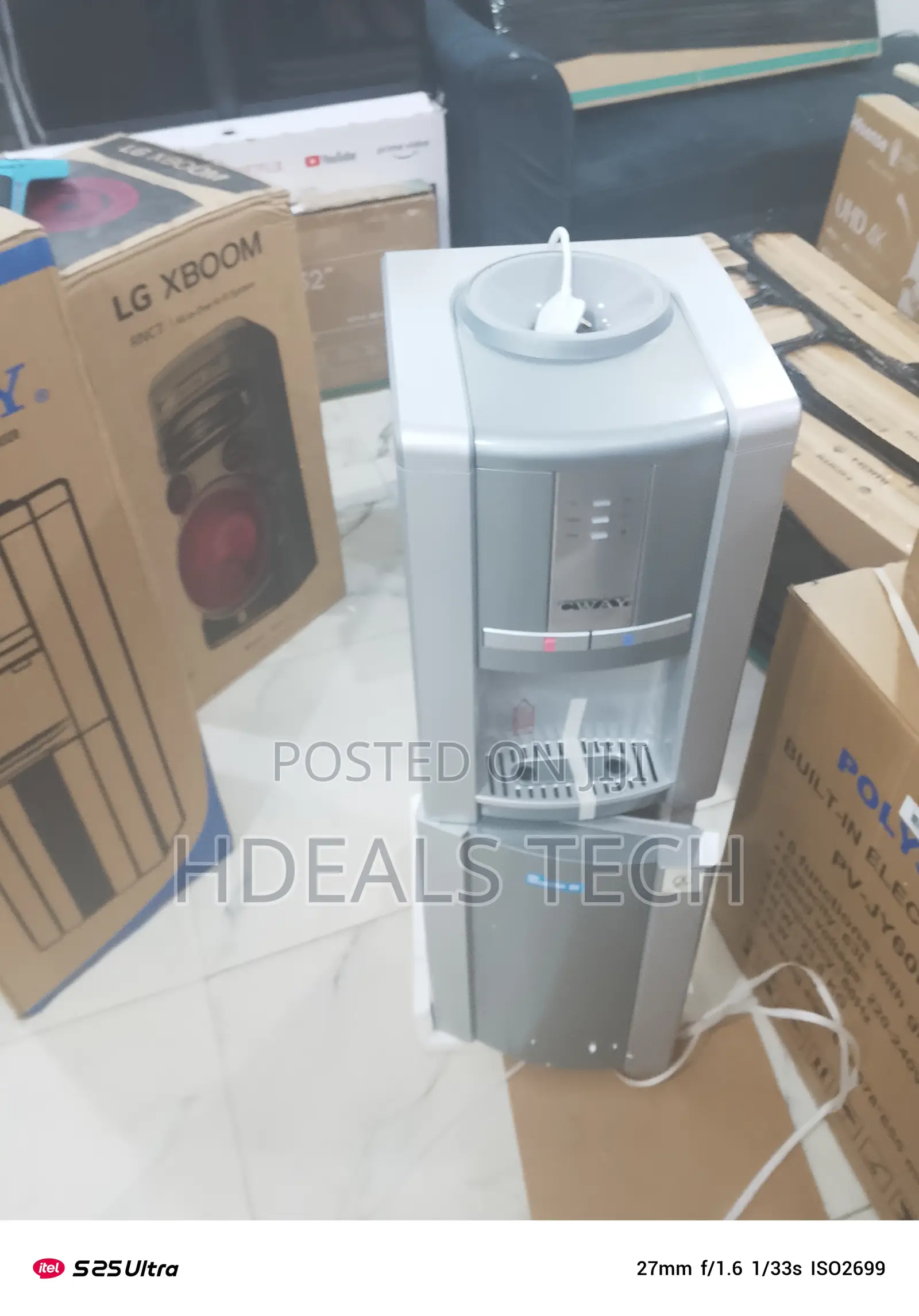 Cway Dispenser With Cooling Cabinet – White