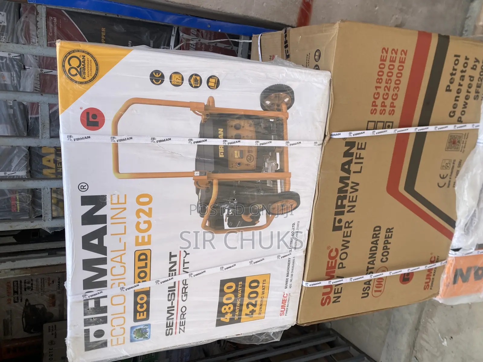 Firman Eco Gold Eg20 Complete 4.8kva