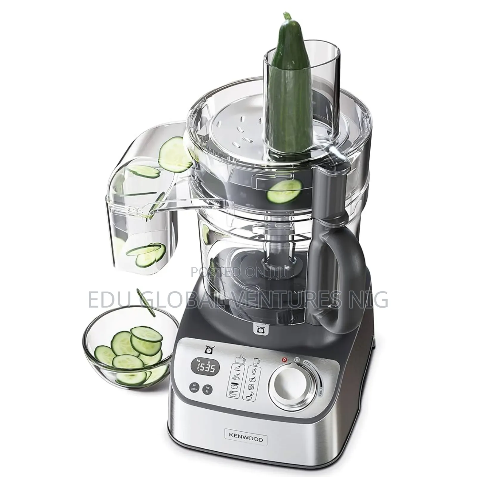 Kenwood Multipro Express Weigh+ All in 1 System Food Processor.