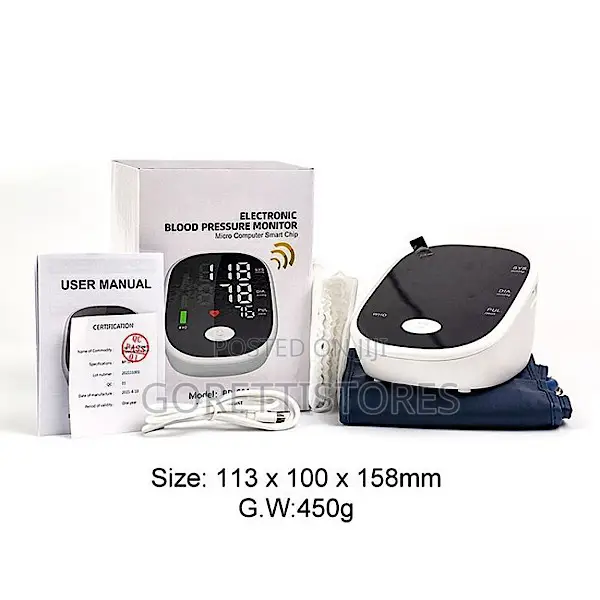 True Illusion Electronic Blood Pressure Monitor Bp-501