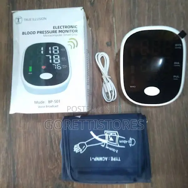 True Illusion Electronic Blood Pressure Monitor Bp-501