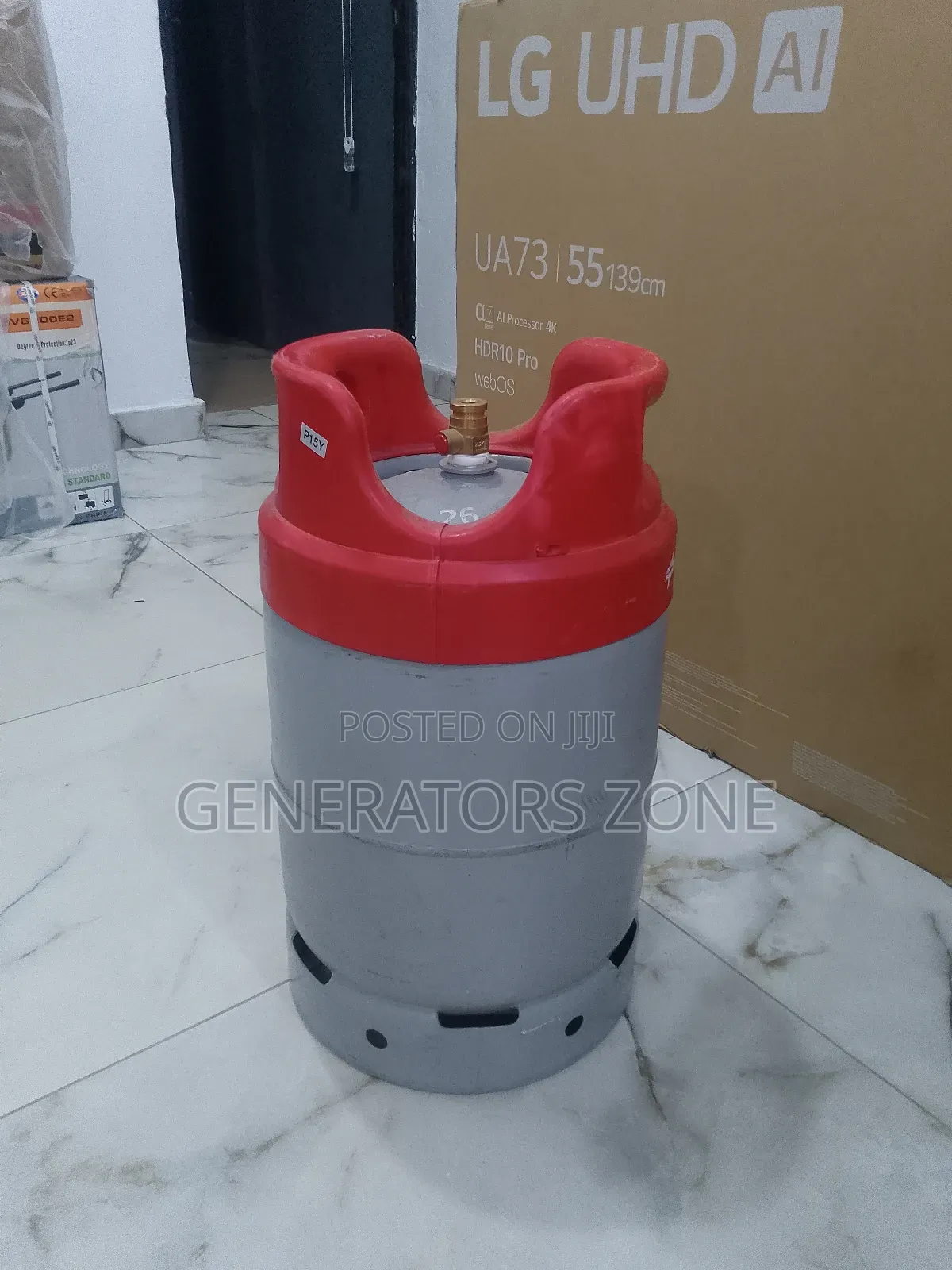 Portable 12kg Gas Cylinder – Easy to Refill
