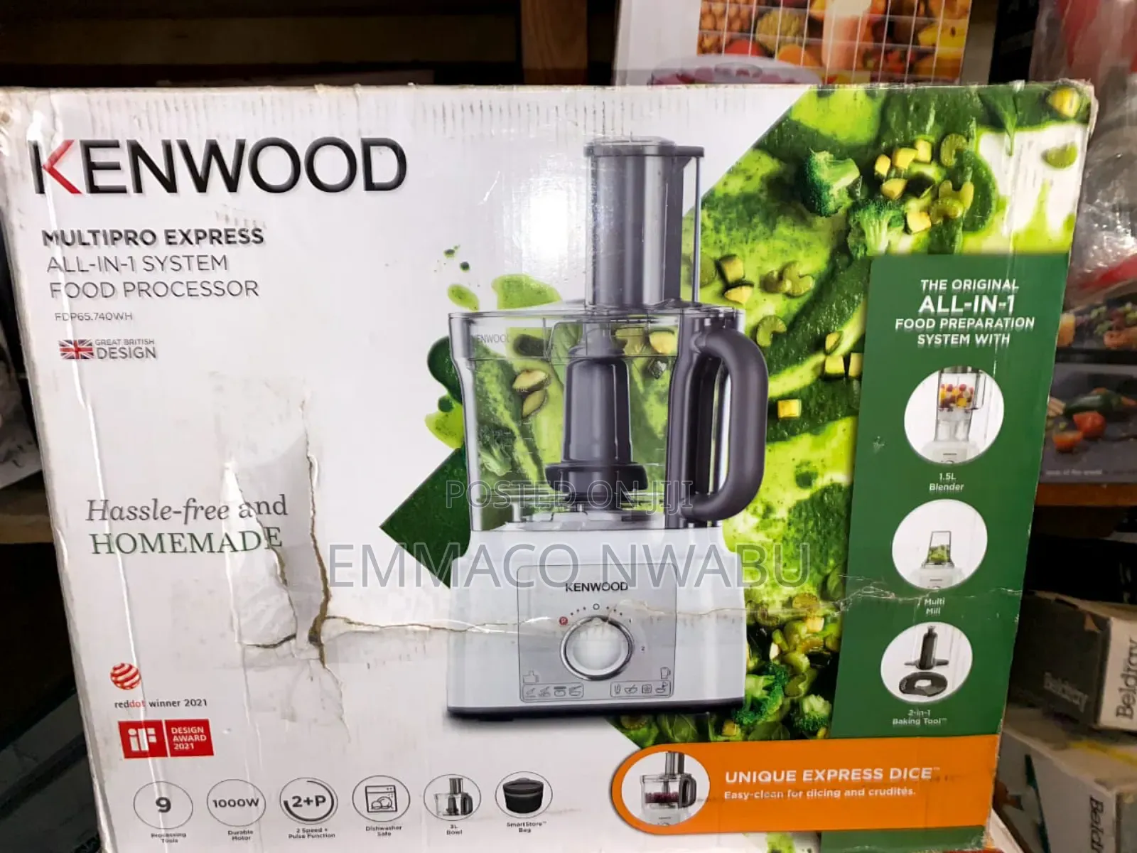Kenwood Multipro Express All in 1 System Food Processor