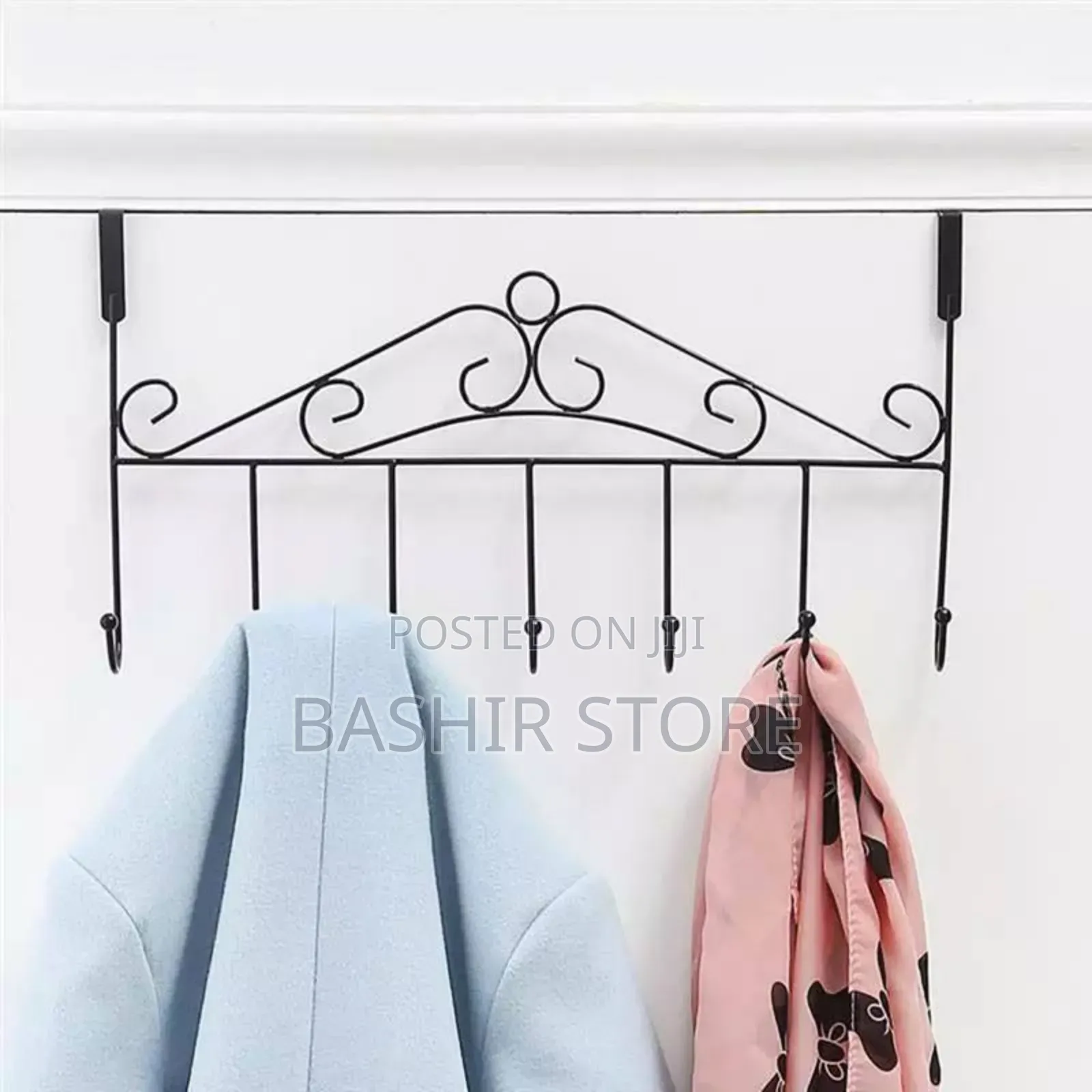 Over-the-Door Hanger With 7 Hooks