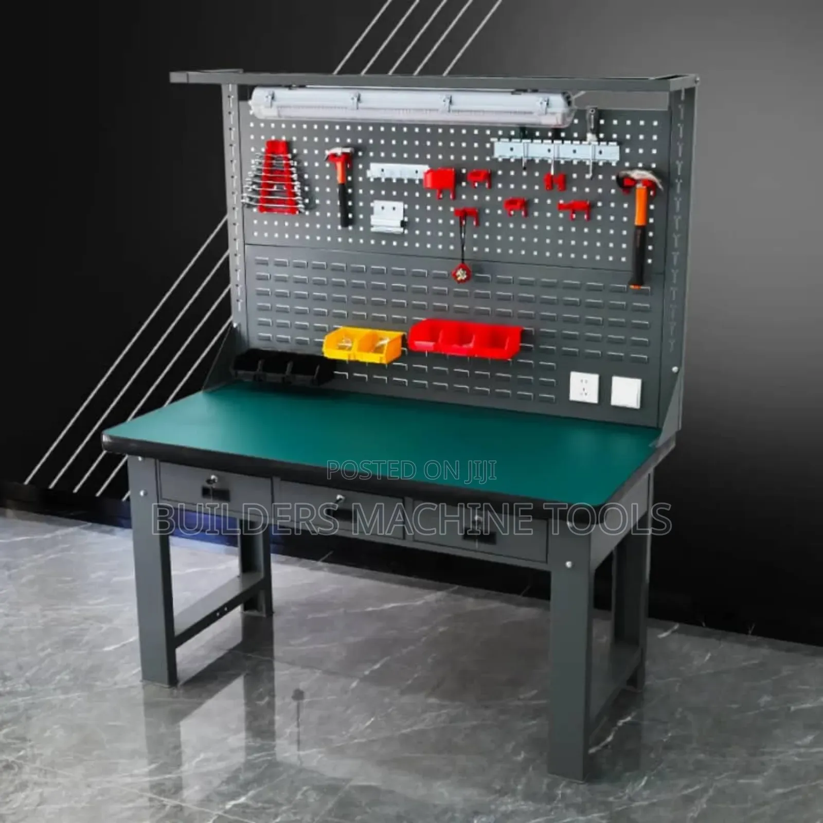 Metal Industrial Workbench
