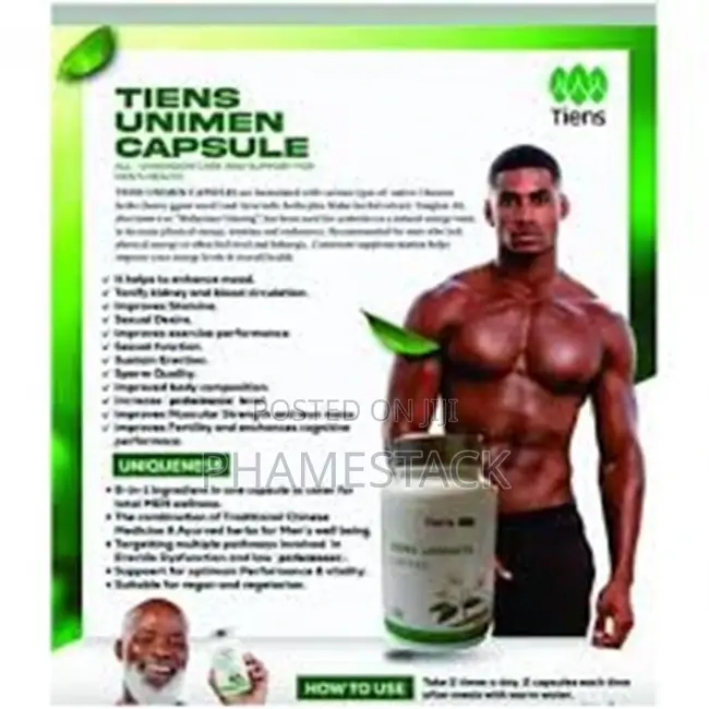 Tinshi Tiens Unimen Capsule (Care Support for Men's Health)