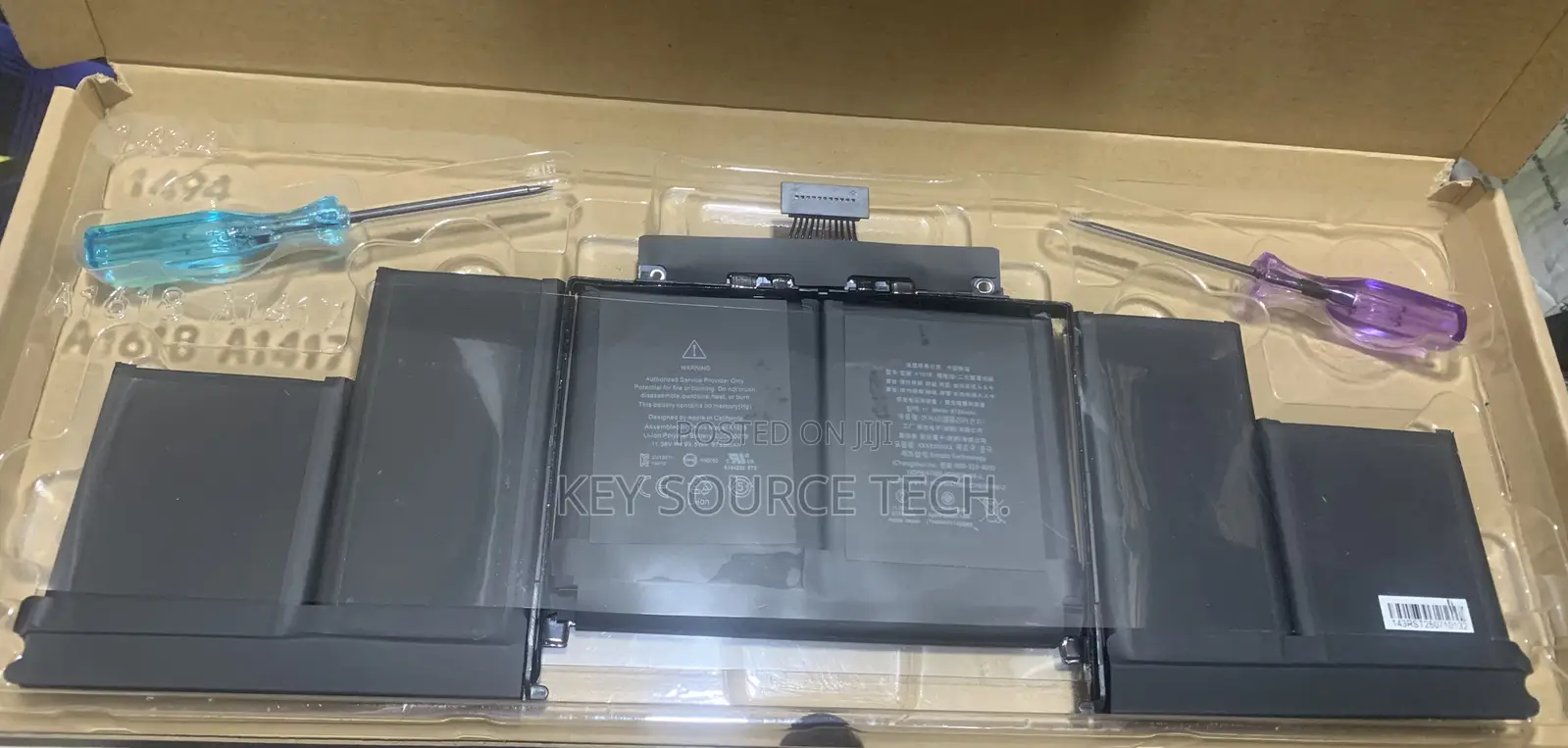 Apple Macbook Pro"15 A1618 for A1398 Laptop Battery