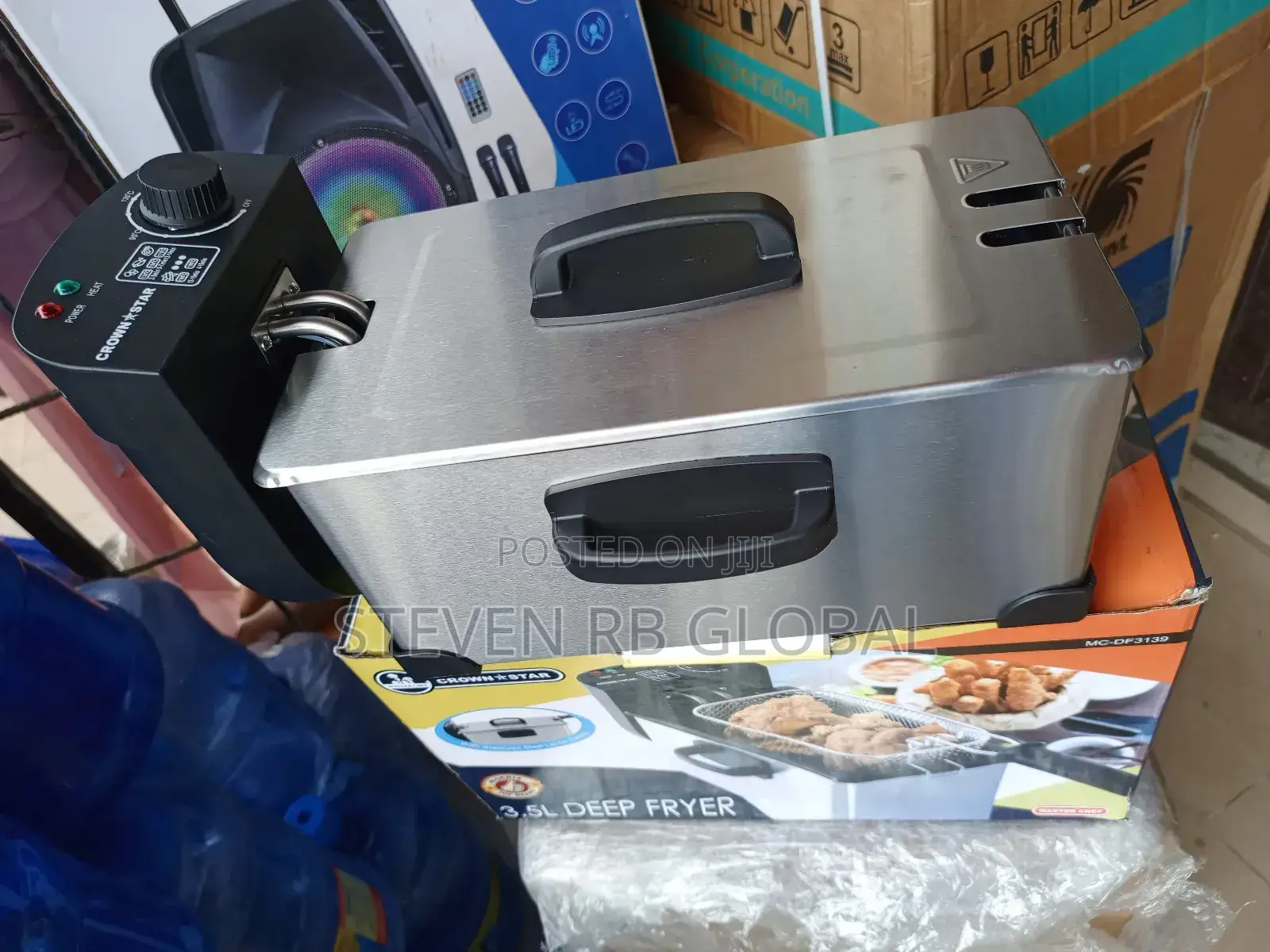 Crown Star Electric 3.5l Deep Fryer – Mc-Df3139