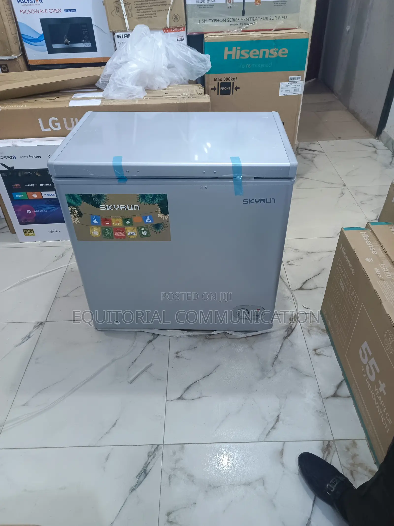 Skyrun 155l Freezer Bd-155hnw - Frost-Free Design