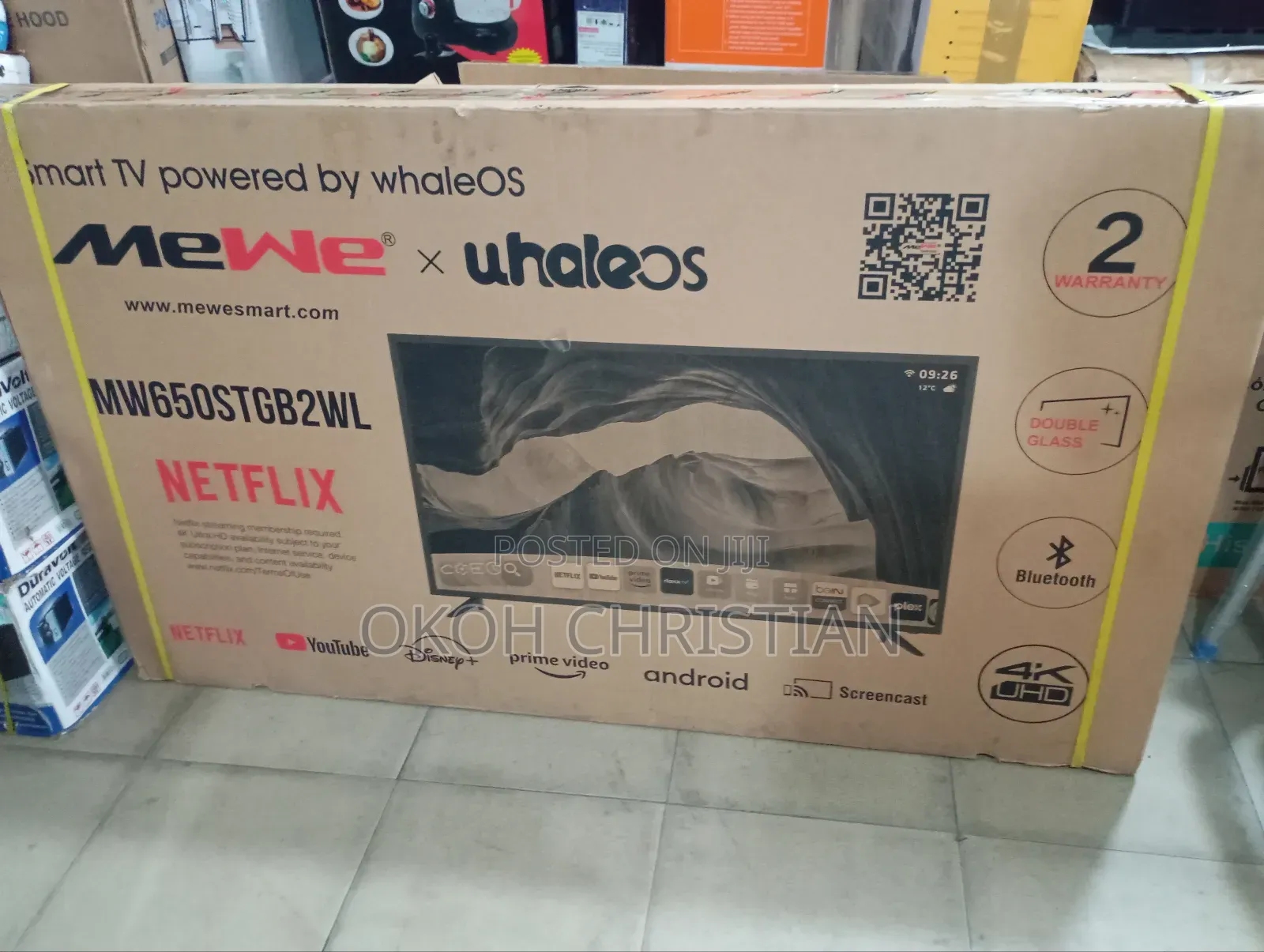 Mewe 65" Smart Television