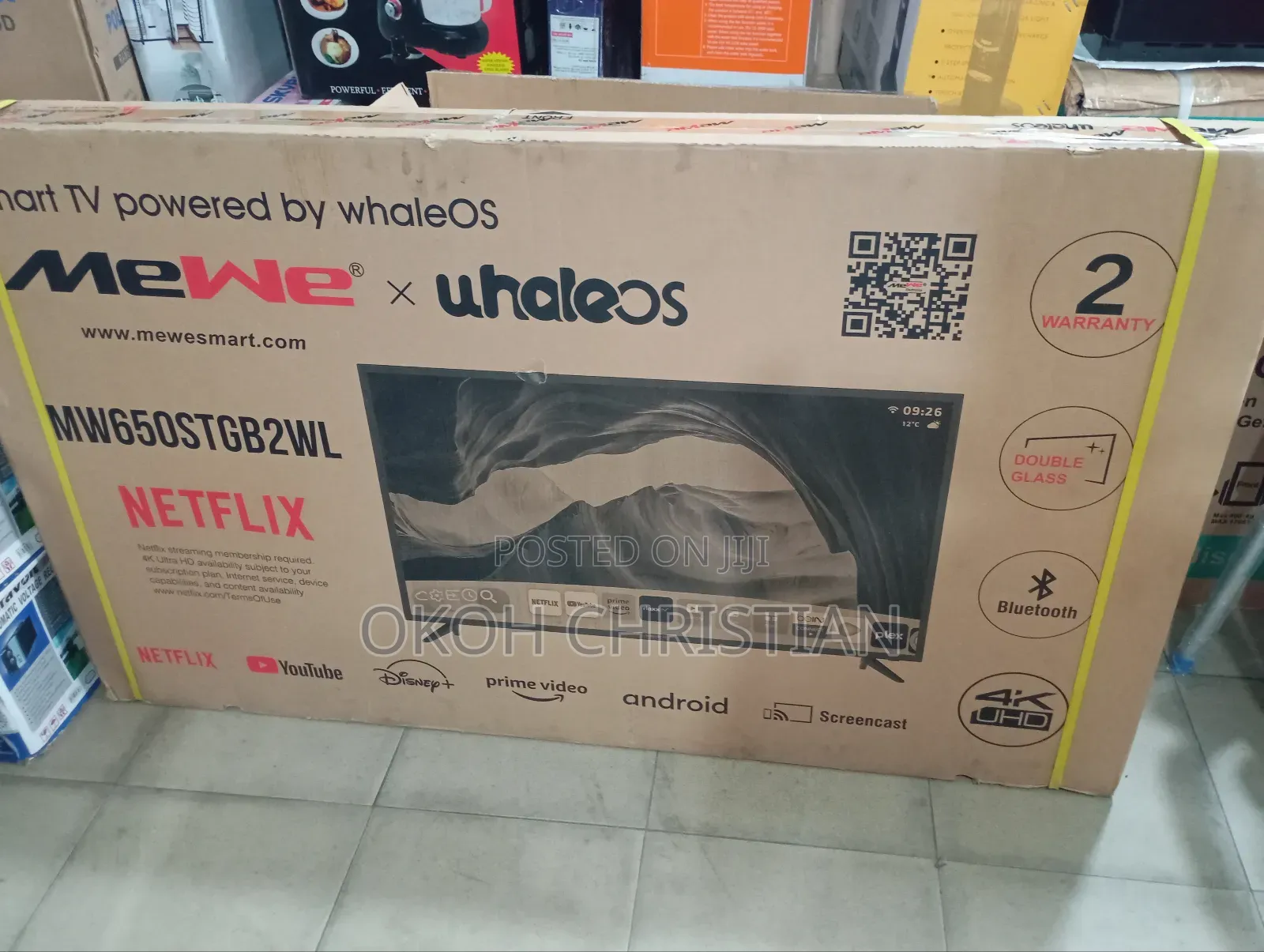 Mewe 65" Smart Television
