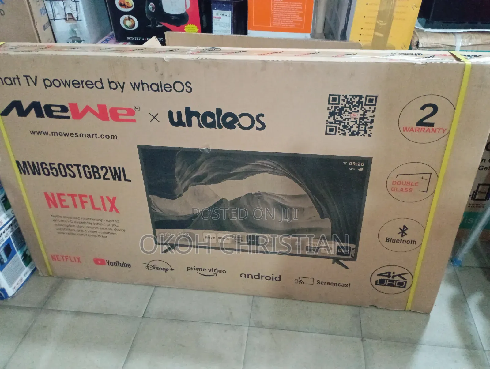 Mewe 65" Smart Television