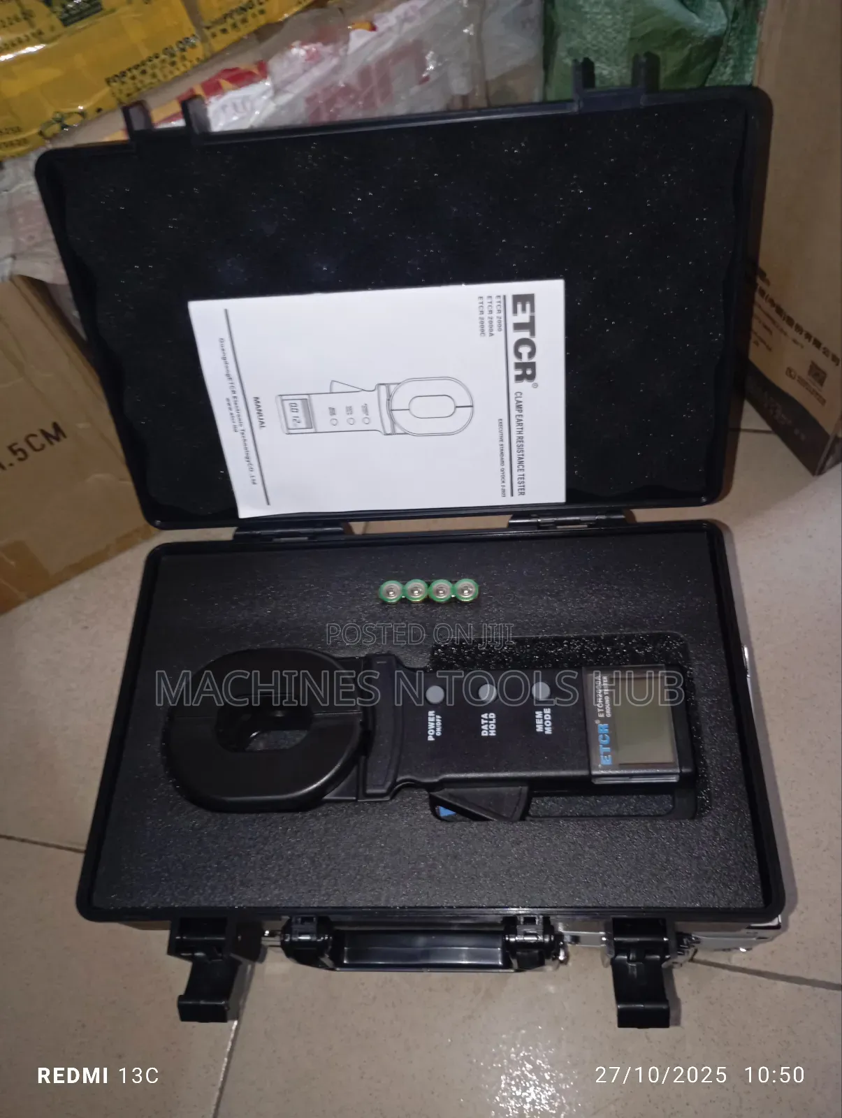 Etcr2000a Clamp Earth Resistance Tester