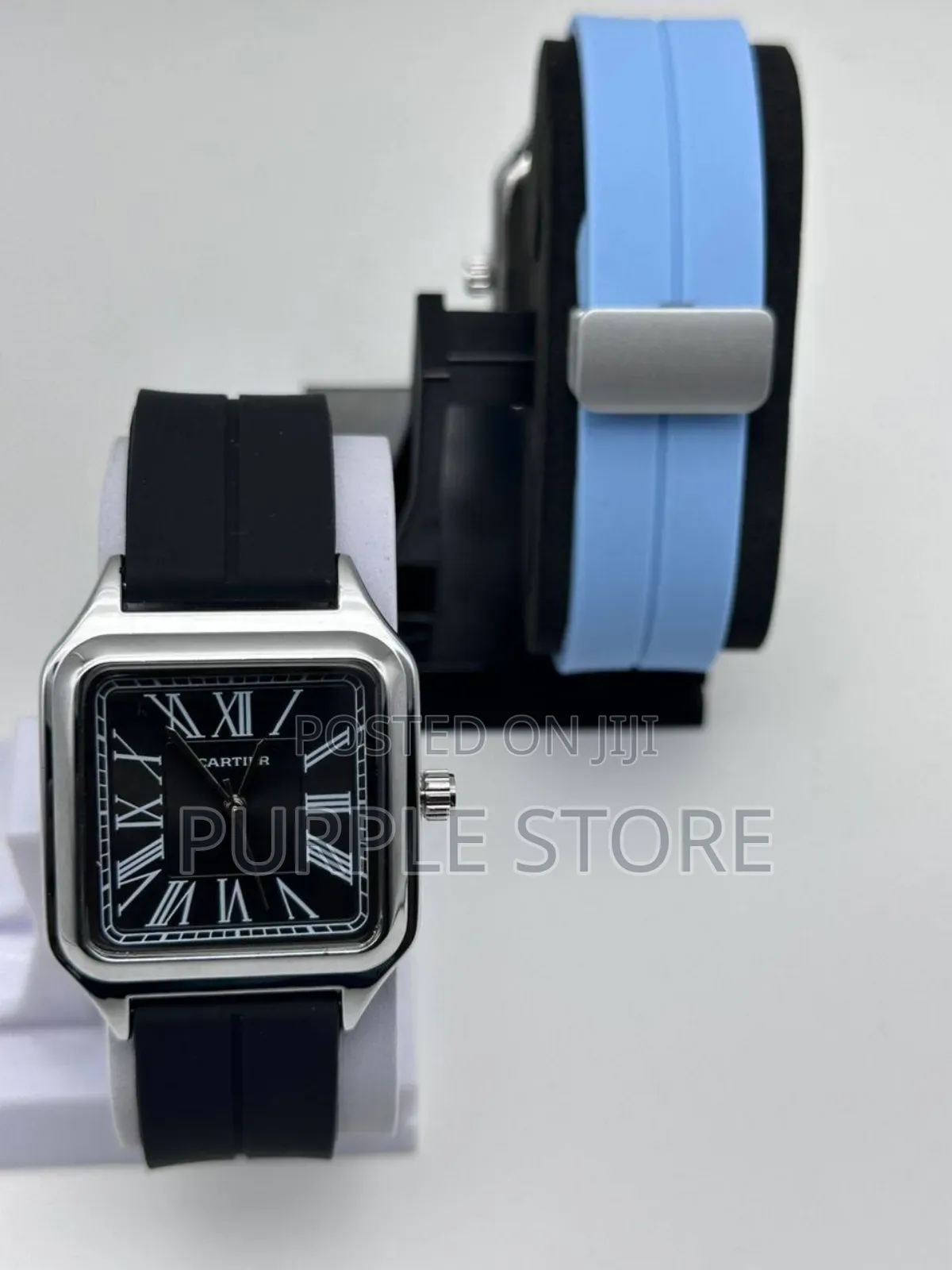 Cartier Quality Rubber Strap Watches