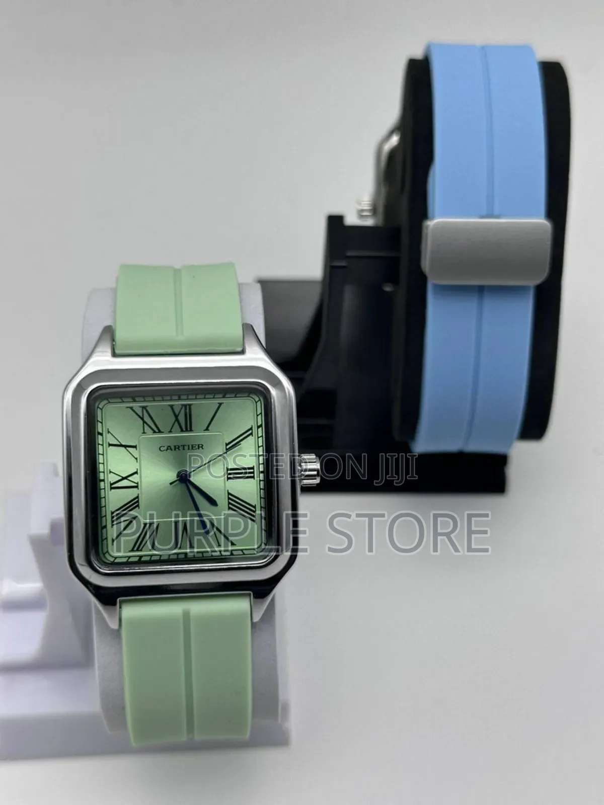 Cartier Quality Rubber Strap Watches