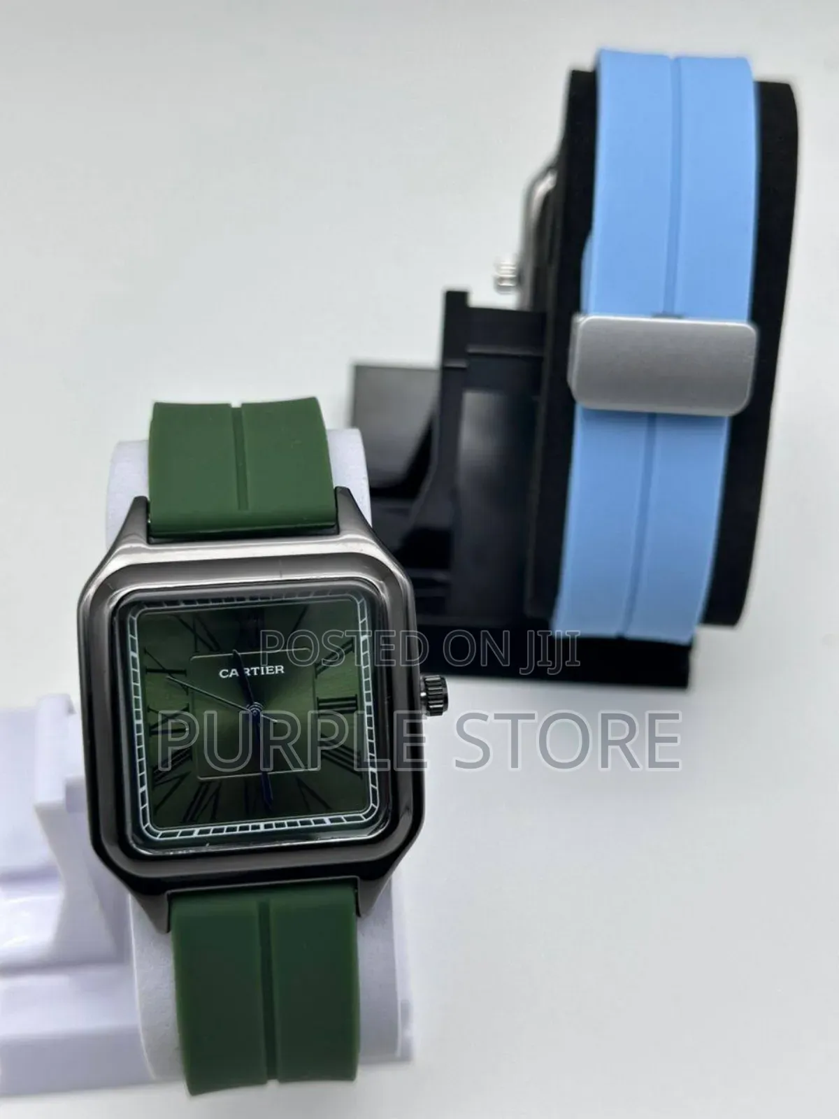 Cartier Quality Rubber Strap Watches