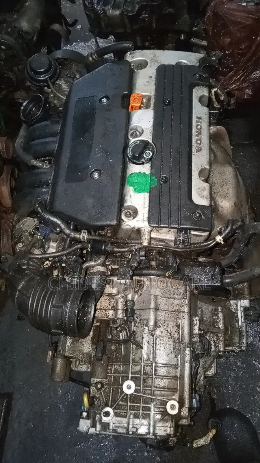 Complete Engine and Gearbox for Honda Cr-v 2005 Model 4 Plugs