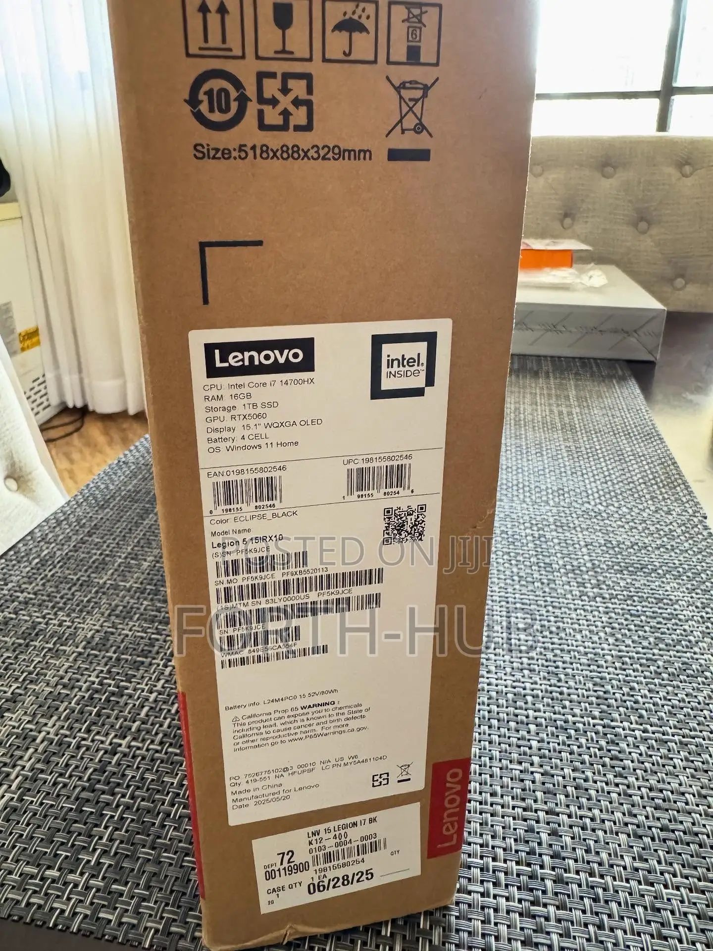 New Laptop Lenovo Legion 5 16GB Intel Core I7 SSD 1T